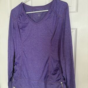 Tangerine Long Sleeve Purple Women's Tee